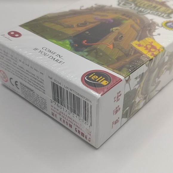 Welcome to the Dungeon Push-Your-Luck Board Game Card Game NEW SEALED - Picture 3 of 12